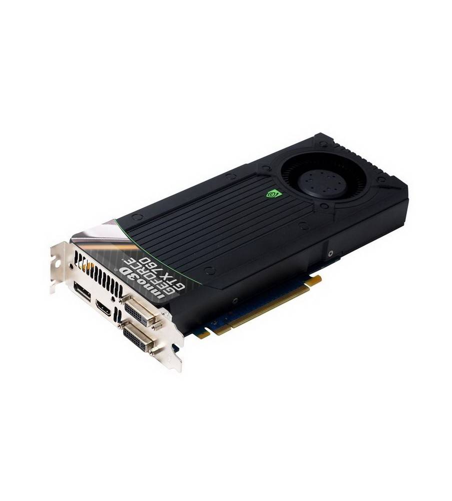 GeForce GTX 760 PCX 2 GB DDR5 DUAL DVI + DP + HDMI 256 BIT INNO 3D