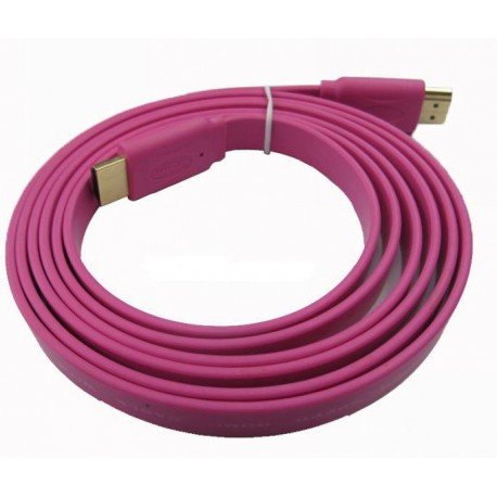Color Flat HDMI Cable 1.8m Wire 1.4 Version 