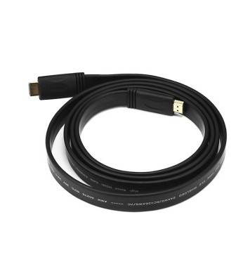  Flat HDMI Cable 5m Wire 1.4 Version Black