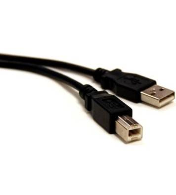 USB 2.0 CABLE - A Male to Type B Male, Hi-speed data transfer up to 480Mbps from PC printer