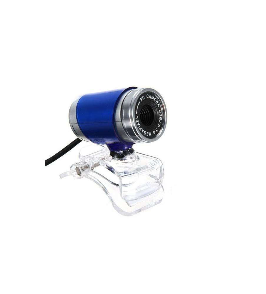 360 Rotating Blue Fashion 30M PC Camera USB 2.0 Webcam HD Camera Web Cam For PC