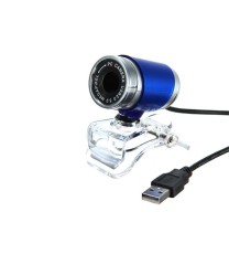 360 Rotating Blue Fashion 30M PC Camera USB 2.0 Webcam HD Camera Web Cam For PC