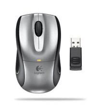 Logitech V450 Nano Cordless Laser Mouse for Notebooks (Silver) OEM No package