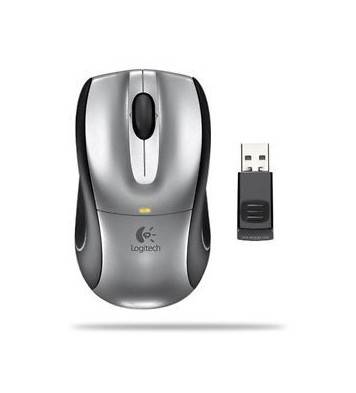 Logitech V450 Nano Cordless Laser Mouse for Notebooks (Silver) OEM No package