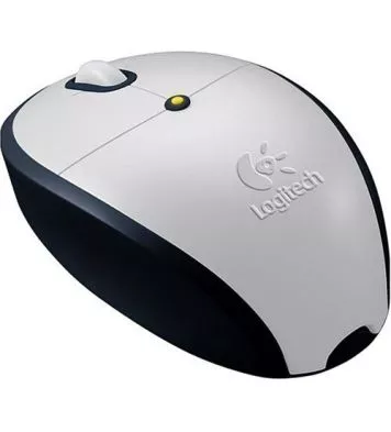 Logitech Cordless Mini Optical Mouse (Refurbished to like new) (oem No packaging)