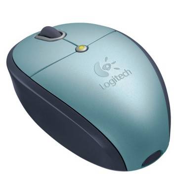 Logitech Cordless Mini Optical Mouse (Refurbished to like new) (oem No packaging)