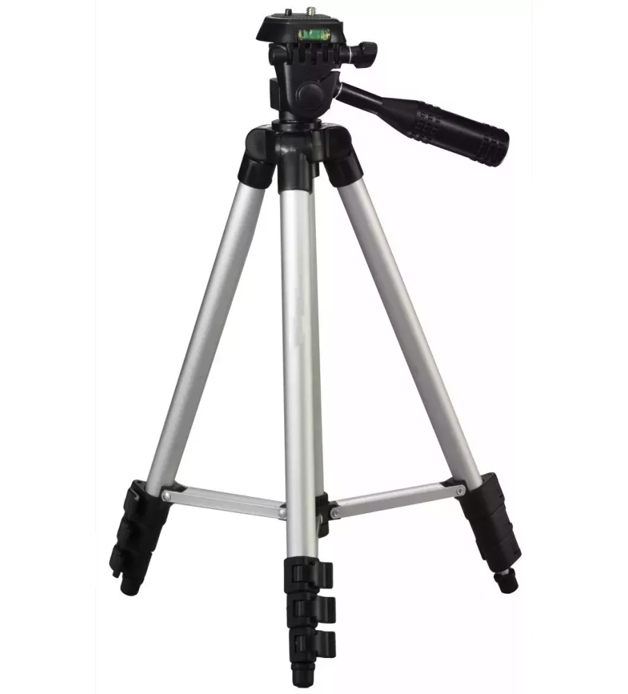 Tripod with 3-Way Panhead 1020 x 350 mm 420g with built in level 