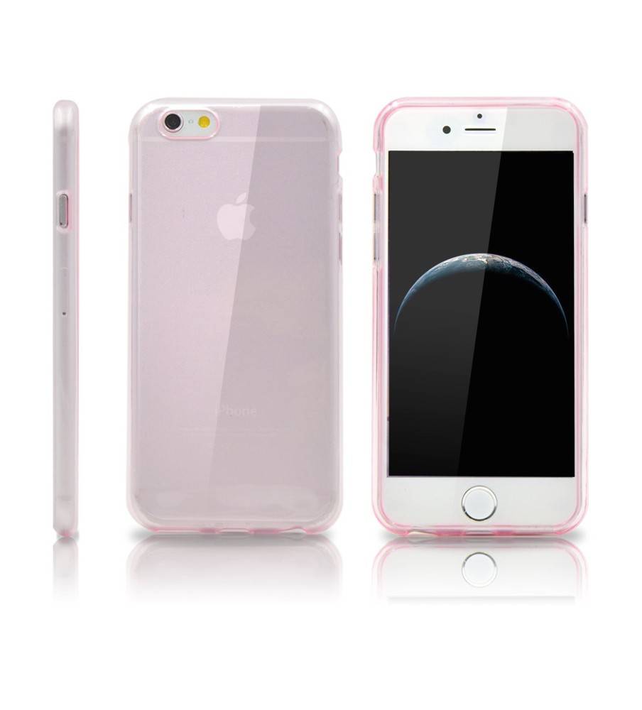 Ultra Thin Transparent silicone TPU case for iphone 6 plus