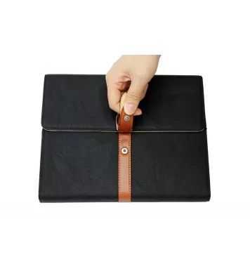 Rotating Belt Leather Case Smart Cover Stand for iPad 2, 3 & 4