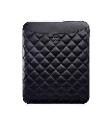 Luxury Chanel Style Ipad leather pouch 