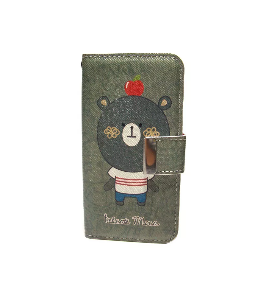 Momo's Design Wallet iphone case for 5/5s 4/4s