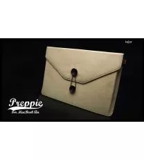 Macbook Air 13 Kajsa Preppie Collection micro-fibre cover case (Beige)