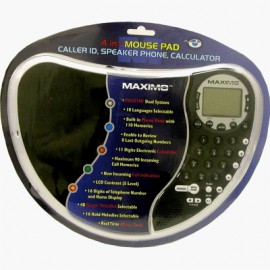 Maximo Concepts 4 in 1 Mouse Pad Speakerphone w/Caller ID 