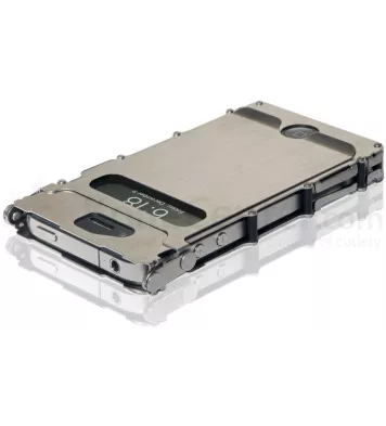 iNoxCase 360 Degree Stainless Steel iPhone 4/4S Case