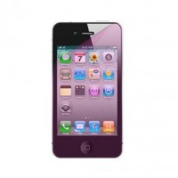 Pink Screen Protector Cover Film for Apple iPhone 4 & 4s