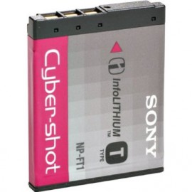 Sony NPFT1 Battery + Charger (Lithium Rechargeable)