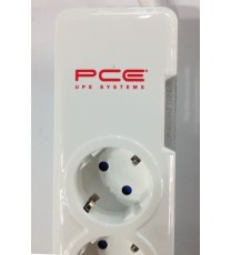 PCE Power Surge Protector + 2 usb charging ports & 5 AC outlets