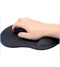 Mouse Pad with Wrist Support : BLUE