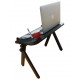Aluminum Laptop Table and stand with Mouse Pad, Cup Pad and Pen Holder-Folding Lap Desk-Portable Notebook Table