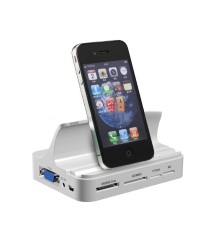 All in one Dock, Multi-function Dock for ipad / iphone