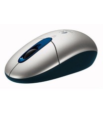 Logitech Cordless Pilot Optical 3 Btn Mouse - Silver Finish