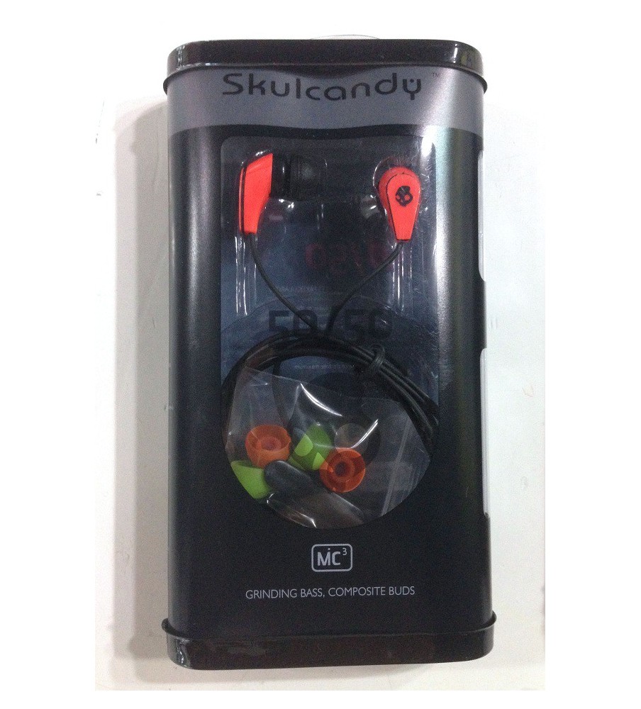 SkullCandy earphones Mc3 50/50 without mic