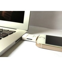 iFlash Drive Dual card reader between iOS and mac/pc