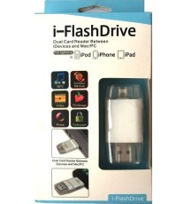 iFlash Drive Dual card reader between iOS and mac/pc