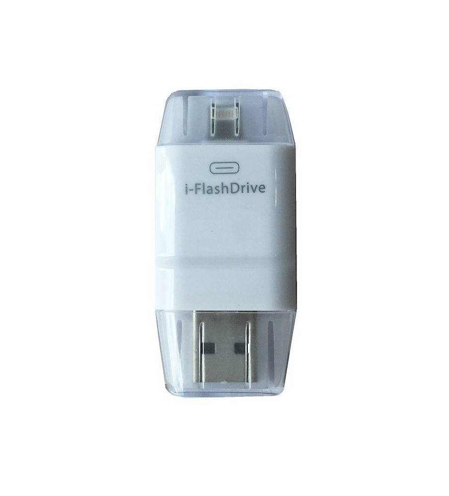 iFlash Drive Dual card reader between iOS and mac/pc