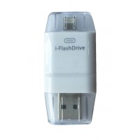iFlash Drive Dual card reader between iOS and mac/pc
