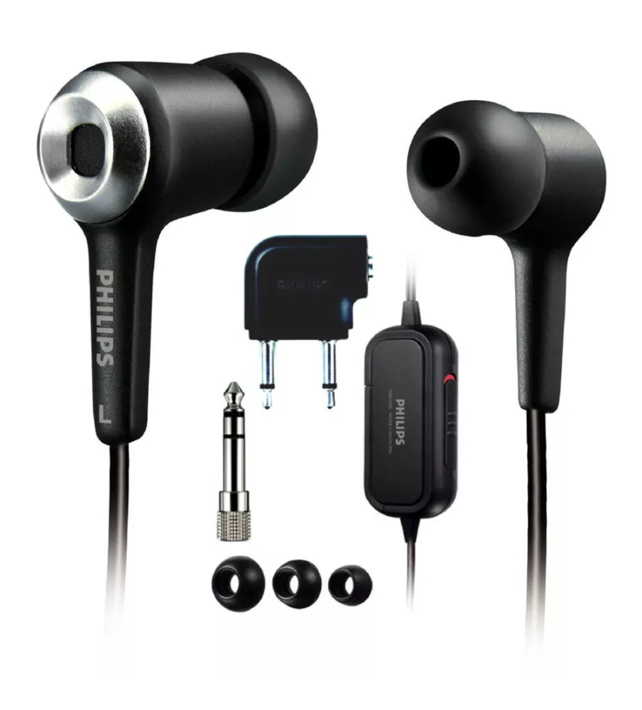 Philips SHN2500/37 Noise-Canceling Earbuds (Discontinued by Manufacturer)