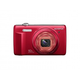 Digital Camera Olympus VR-340 Red 16MP with 10x Optical Zoom 