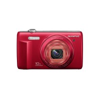 Olympus VR-340 Red 16MP Digital Camera with 10x Optical Zoom 