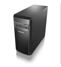 Lenovo H50-00 Desktop Computer - Intel Pentium J2900 quad  2.41 Ghz - Tower - Black, Gray - 4 Gb Ram - 500GB - DOS