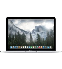 Apple MacBook Laptop - Intel Broadwell, 1.1 GHz Dual Core, 12 Inch, 256 GB, 8 GB, Silver, Early 2015 - MF855