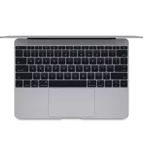 Apple MacBook Laptop - Intel Broadwell, 1.1 GHz Dual Core, 12 Inch, 256 GB, 8 GB, Silver, Early 2015 - MF855