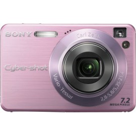 Digital Camera Sony Cybershot DSCW120/P 7.2MP with 4x Optical Zoom with Super Steady Shot (Pink)