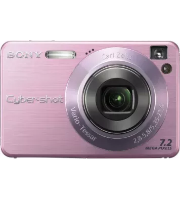 Sony Cybershot DSCW120/P 7.2MP Digital Camera with 4x Optical Zoom with Super Steady Shot (Pink)