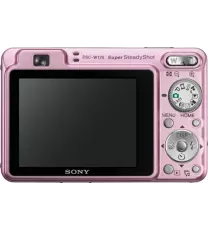 Sony Cybershot DSCW120/P 7.2MP Digital Camera with 4x Optical Zoom with Super Steady Shot (Pink)