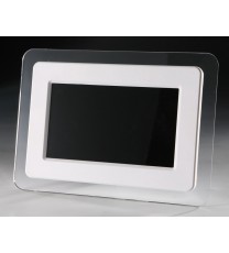 7-Inch LCD Digital Picture Frame (White)