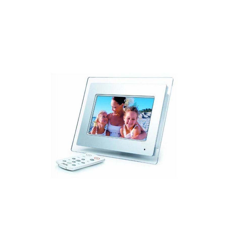 7-Inch LCD Digital Picture Frame (White)