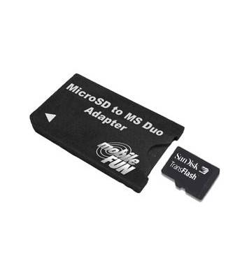 MicroSDHC to Memory Stick Pro Duo