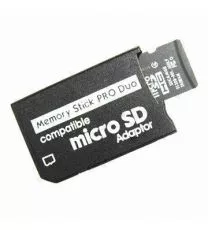 MicroSDHC to Memory Stick Pro Duo