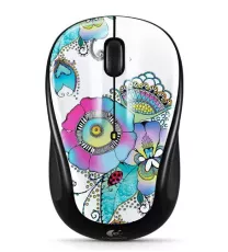 Logitech M325 Wireless Mouse with Designed-For-Web Scrolling(Different and Random Fashion and Textures Design)