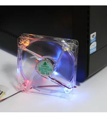 120mm Desktop PC Rear Case Fan with LEDs