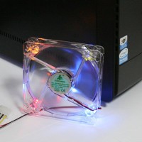 120mm Desktop PC Rear Case Fan with LEDs
