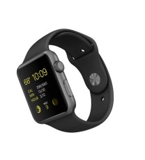 iWatch apple watch 42mm Space Gray Aluminum Case with Black Sport Band