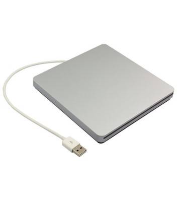 Generic Apple External Super Slim USB 2.0 Slot-In DVD-RW, Silver, Samsung