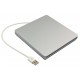 Generic Apple External Super Slim USB 2.0 Slot-In DVD-RW, Silver, Samsung