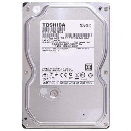 500 GB TOSHIBA HDKPC05A0A02S SATA 7200 RPM 32MB